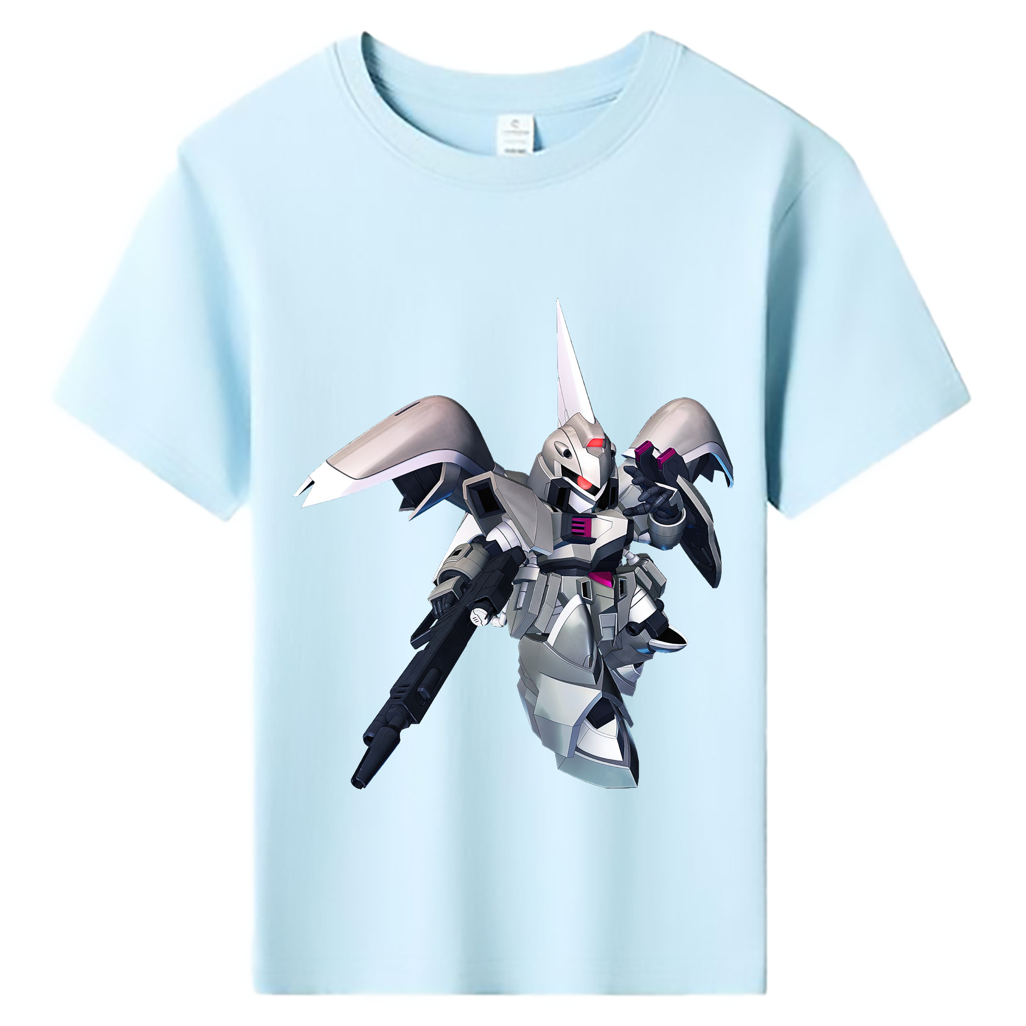 （画像用） 機動戦士ガンダム Mobile Suit Gundam 綿100％キッズTシャツ（フロントプリント）